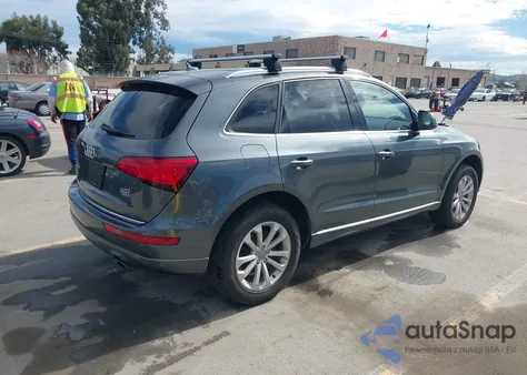 2016 Audi Q5 2.0T Premium z USA, uszkodzony, nr VIN WA1L2AFP8GA133203